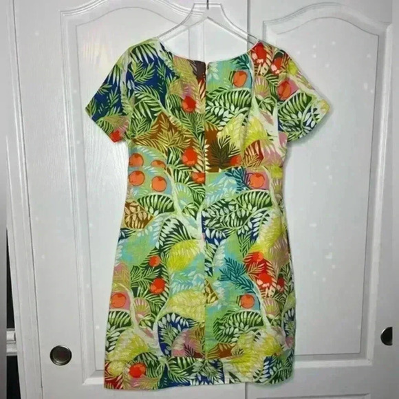 STAUD Multicolor Tropical Print Mini Dress - Picture 9 of 14
